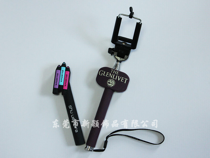 硅膠手機套，自拍桿